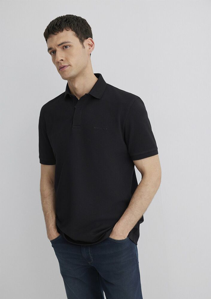 Mavi Siyah Polo Erkek Tişört 0612636-900 - 1