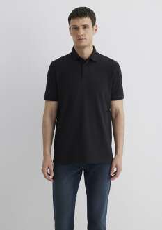 Mavi Siyah Polo Erkek Tişört 0612636-900 - 3