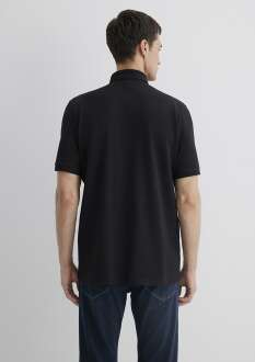 Mavi Siyah Polo Erkek Tişört 0612636-900 - 4