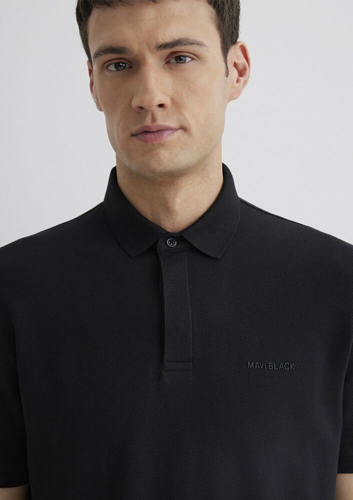 Mavi Siyah Polo Erkek Tişört 0612636-900 - 5
