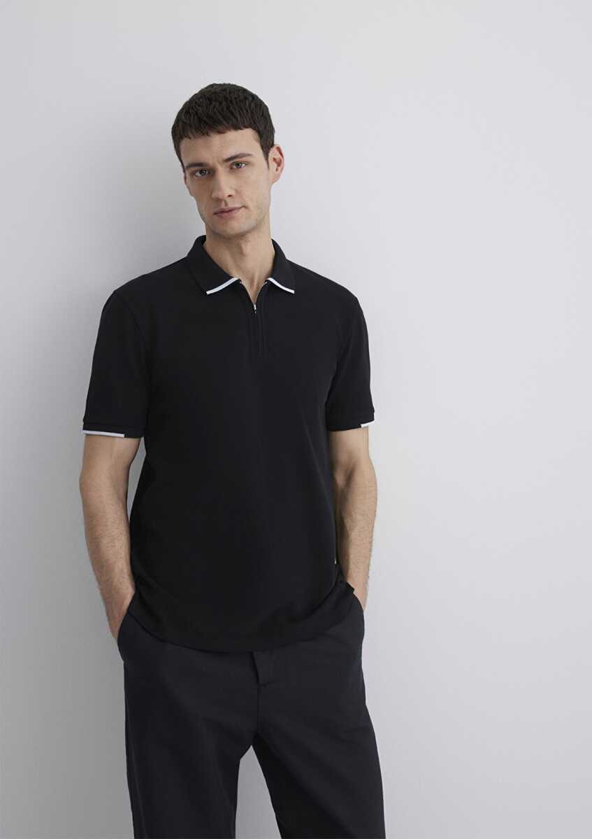 Mavi Siyah Polo Erkek Tişört 0612654-900