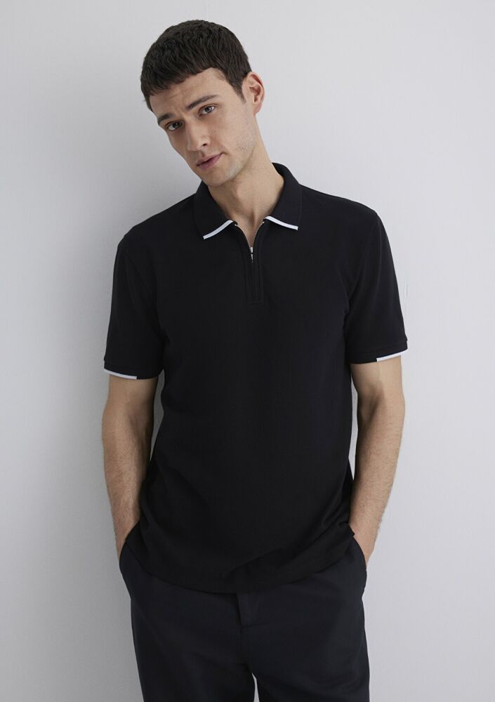 Mavi Siyah Polo Erkek Tişört 0612654-900 (1)