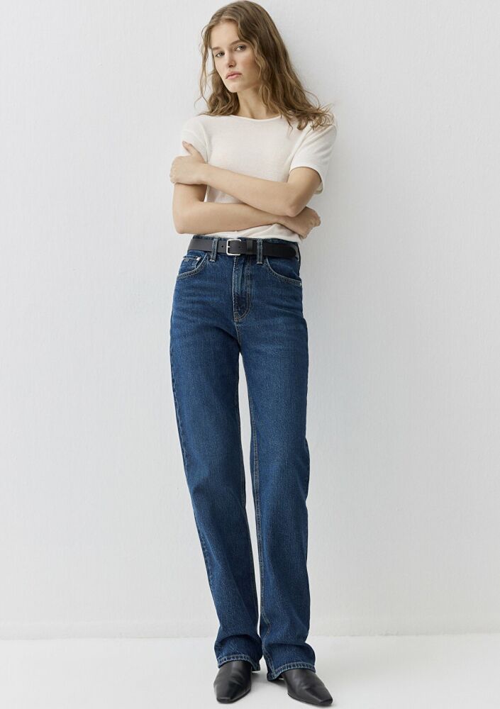 Mavi Sky Classic Denim Koyu Mavi Kadın Jean Pantolon 1010627-90531 (1)