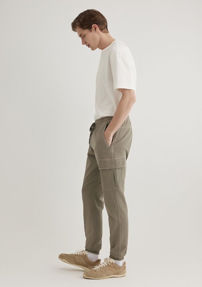 Mavi Soluk Haki Erkek Kargo Pantolon 000125-71818 - 2
