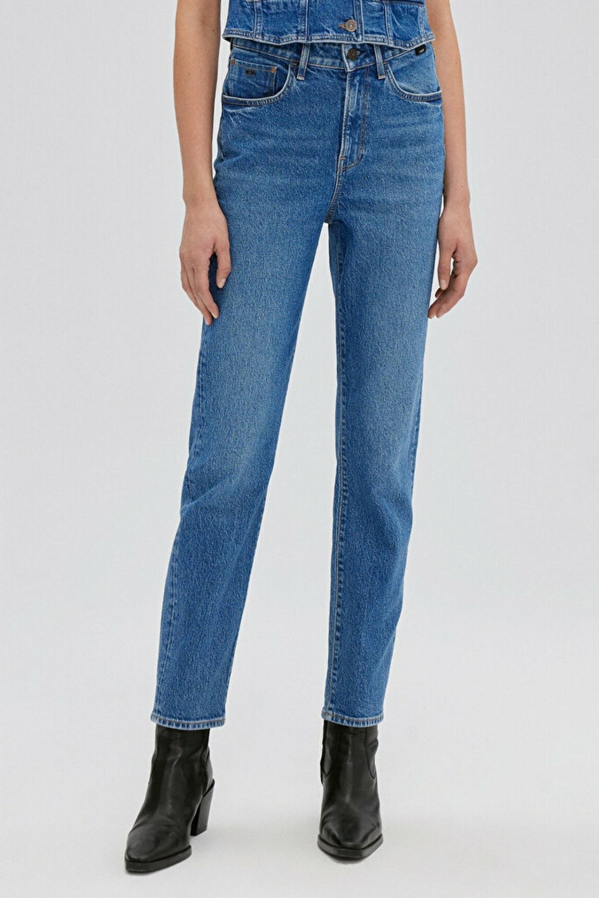 Mavi Star Mid Brushed Classıc Denim Kadın Jean Pantolon 101077-85611 - 3