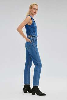 Mavi Star Mid Brushed Classıc Denim Kadın Jean Pantolon 101077-85611 - 5