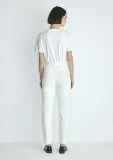 Mavi Star Off Whıte Str Kadın Jeans 101077-31868 - 4