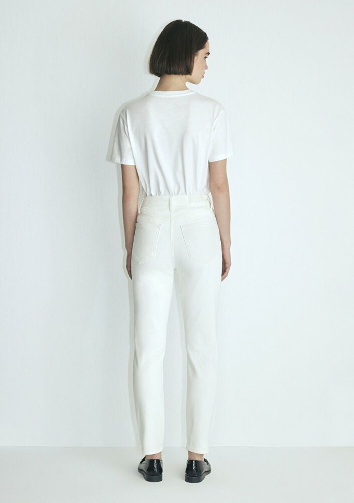 Mavi Star Off Whıte Str Kadın Jeans 101077-31868 - 4