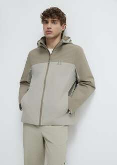 Mavi Su İtici Kapüşonlu Hak Loose Fiti Erkek Ceket 0110792-70154 - 2