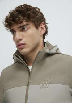 Mavi Su İtici Kapüşonlu Hak Loose Fiti Erkek Ceket 0110792-70154 - 3