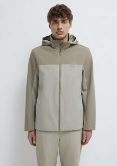 Mavi Su İtici Kapüşonlu Hak Loose Fiti Erkek Ceket 0110792-70154 - 4