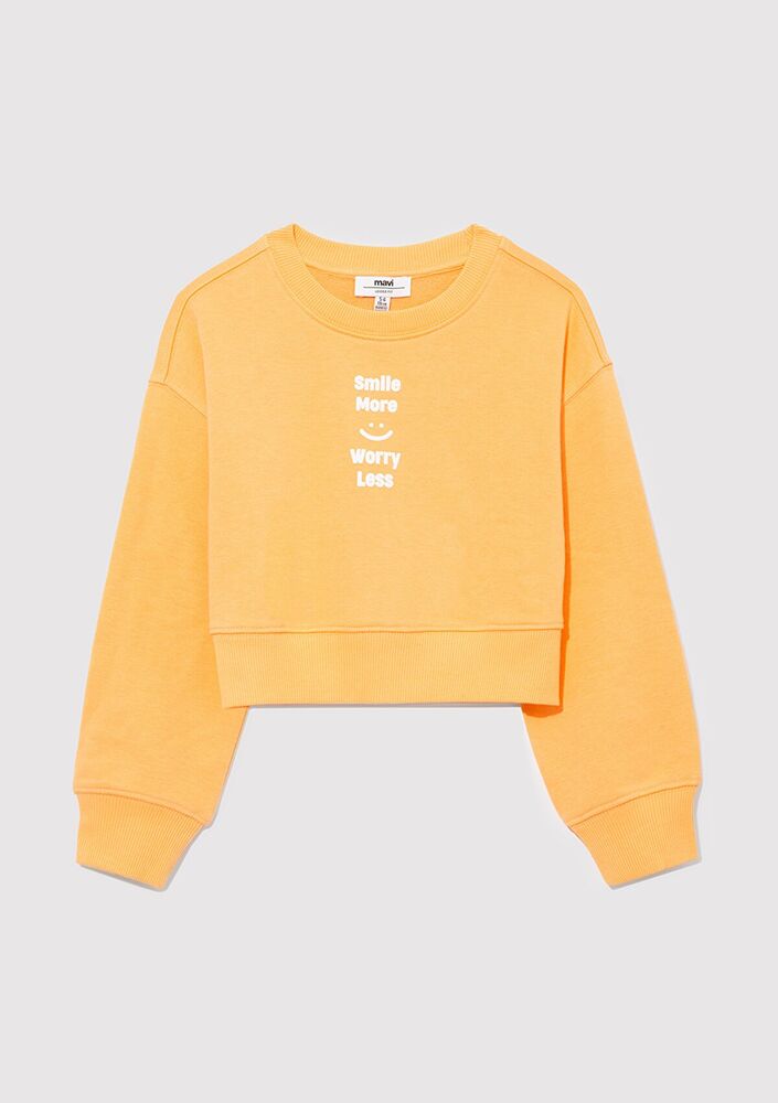 Mavi Sunshıne Baskılı Çocuk Sweat 7S10089-71240 - 1