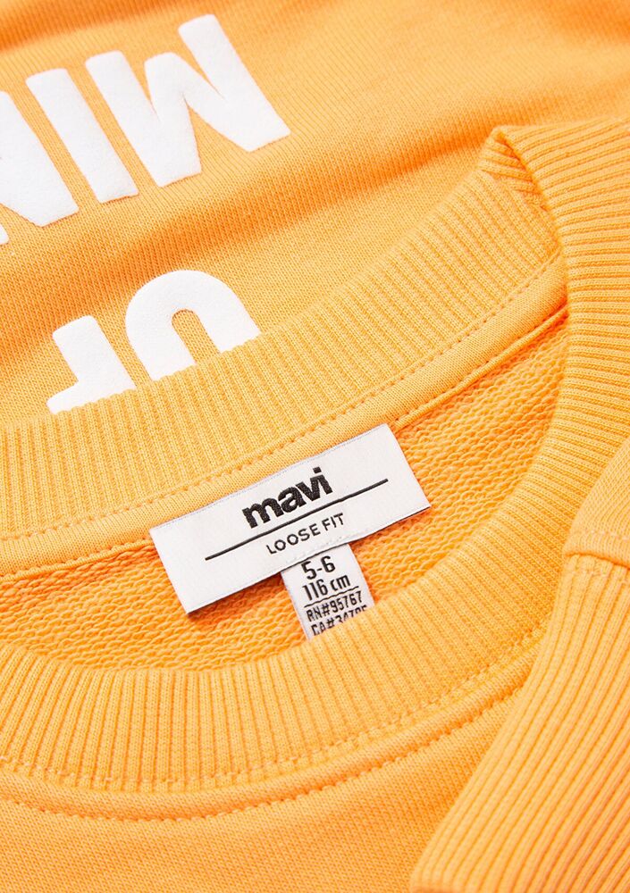 Mavi Sunshıne Baskılı Çocuk Sweat 7S10089-71240 - 3