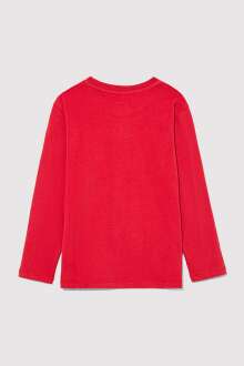 Mavi Süperman Baskılı Çocuk Sweat 6610239-70477 - Mavi (1)