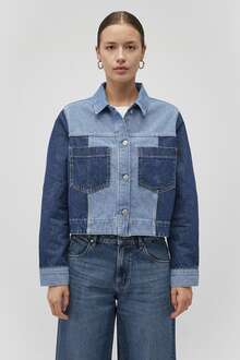 Mavi Tanya Mix Blue Blockıng Kadın Jean Ceket 1110477-87975 - 2