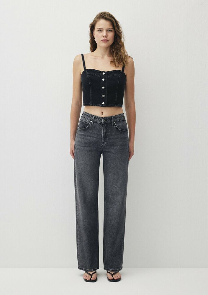 Mavi Taylor Smoke İcon Denim Kadın Jean Pantolon 1010840-88172 - 2