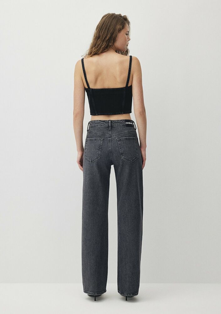 Mavi Taylor Smoke İcon Denim Kadın Jean Pantolon 1010840-88172 - 4