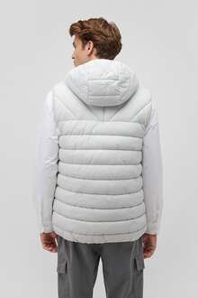 Mavi Toz Gri Erkek Yelek 0110359-87523 - 4