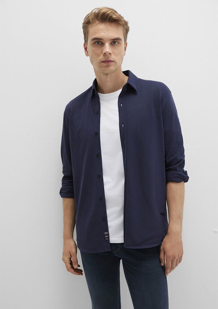 Mavi Uzun Kol Erkek Gömlek 0211660-86415