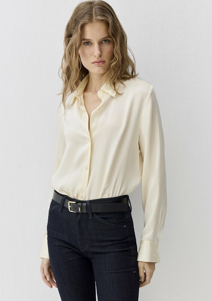 Mavi Uzun Kol Kadın Gömlek 1211269-70053