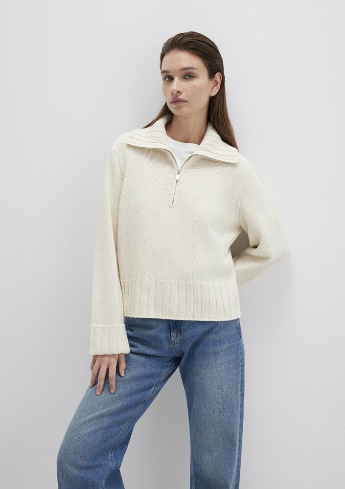 Mavi Uzun Kol Kadın Kazak 1710703-82127 (1)