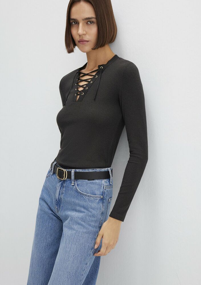 Mavi Uzun Kollu Antrasit Kadın Sweat 1613839-70262