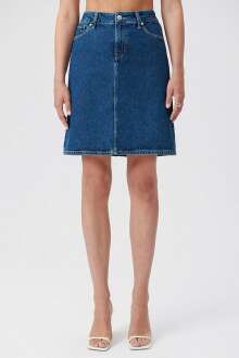 Mavi Valerıe Blue Senım Kadın Jean Etek 1319885301 - Mavi (1)