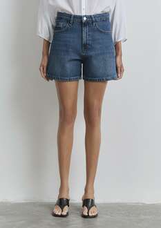 Mavi Verda Dark Blue 90's Kadın Jean Şort 1410059-89748 - 4
