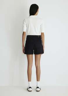 Mavi Verna Black 90's Kadın Jean Şort 1410059-87084 - 5
