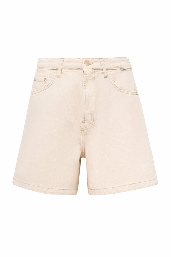 Mavi Verna Cream Mavi Premium Kadın Jean Şort 1410059-87082 - 1