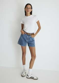 Mavi Verna Mid Blue 90's Kadın Jean Şort 1410059-87081 - 1