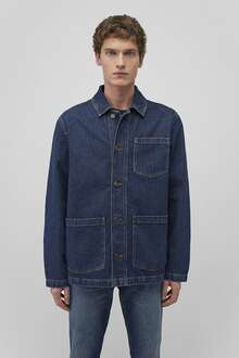 Mavi Vıctor Dark 90's Blue Denim Erkek Jean Ceket 0110383-88411 - 3