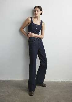 Mavi Vıctorıa Deep Rinse İcon Kadın Jean Pantolon 101072-85288 - Mavi (1)