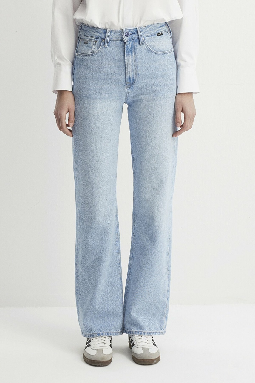 Mavi Vıctorıa Lt Blue Premium Kadın Jean Pantolon 101072-86476 - 4