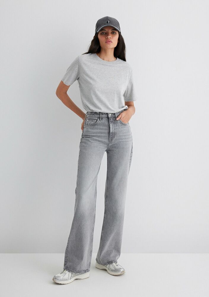 Mavi Victoria Real Blue Açık Gri Kadın Jean Pantolon 101072-90392 - 2
