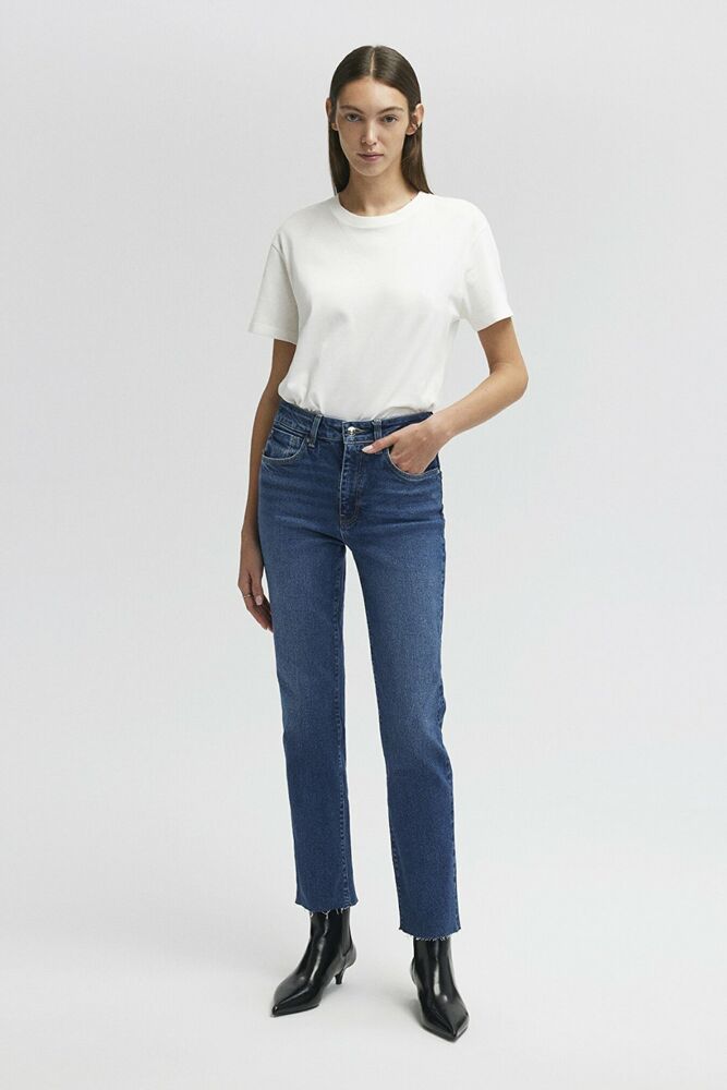 Mavi Viola Dark Brushed Mavi Premium Kadın Jean Pantolon 101048-85290 - 2