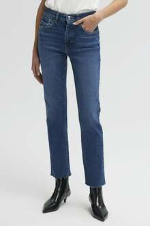 Mavi Viola Dark Brushed Mavi Premium Kadın Jean Pantolon 101048-85290 - 3