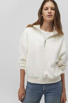 Mavi Yarım Fermuarlı Kadın Sweat 1S10244-80194 - 1