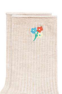 Mavi Yulaf Kadın Soket Çorap 1911369-33993 - Mavi (1)