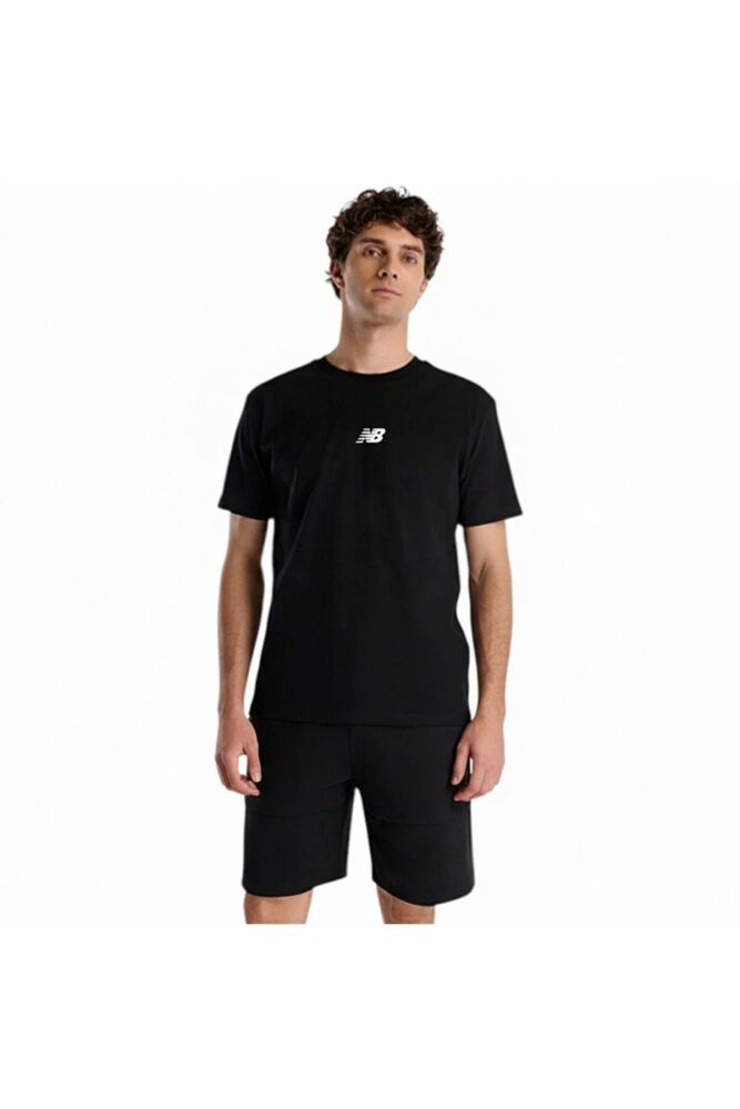 New Balance Lifestyle Erkek T-shirt MNT1642-BK