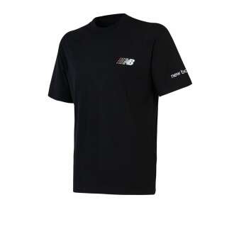 New Balance Lifestyle Erkek T-shirt MNT1644-BK - 1