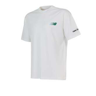 New Balance  Lifestyle Erkek Tshirt MNT1644-WT - 1