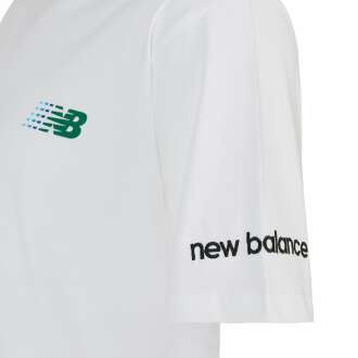 New Balance  Lifestyle Erkek Tshirt MNT1644-WT - 3