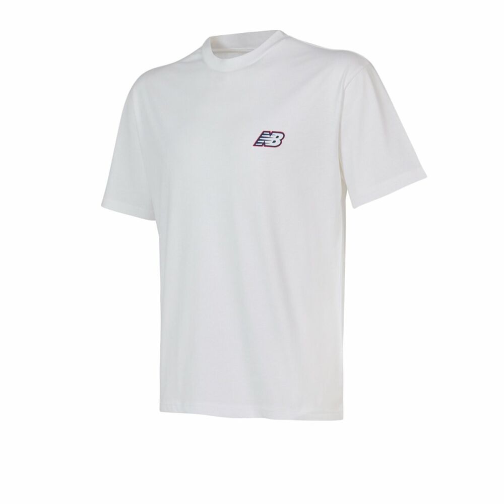 New Balance Lifestyle Erkek Tshirt MNT1647-WT