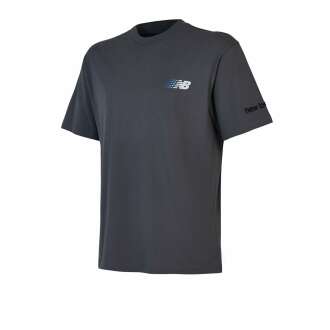 New Balance Nb Lifestyle Erkek Tişört MNT1644-GRY - 1