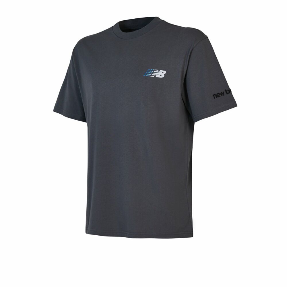 New Balance Nb Lifestyle Erkek Tişört MNT1644-GRY