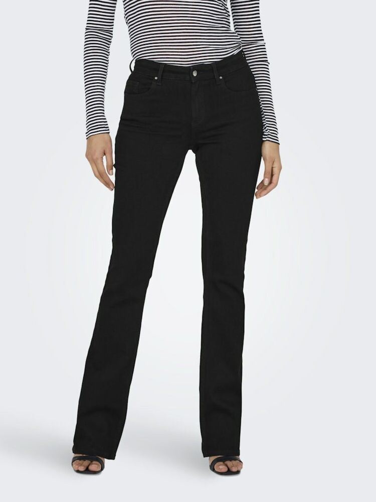 Only Blush Mıd Flared Bol Paça Kadın Jean Pantolon 15324908 - 3