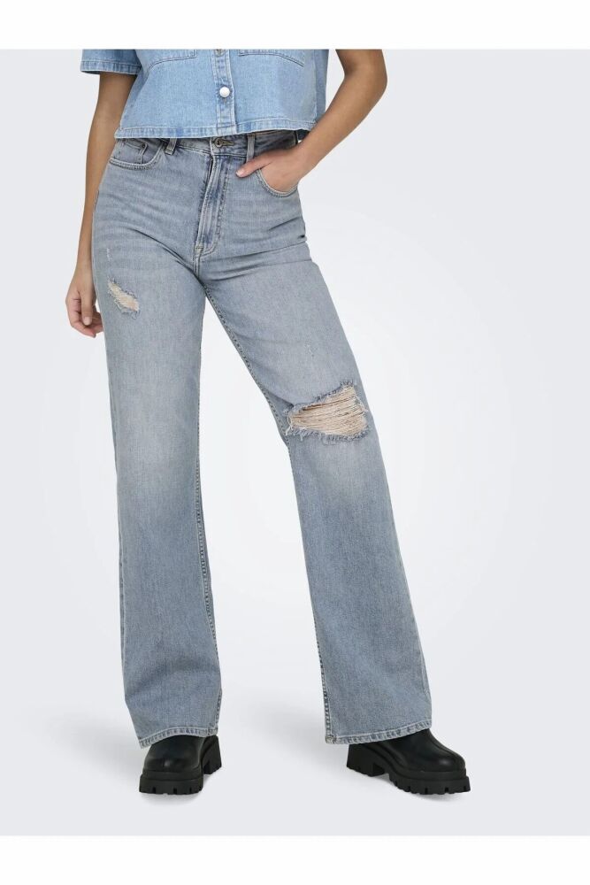 Only Camılle Hw Wıde Leg Kadın Jean Pantolon 15313039