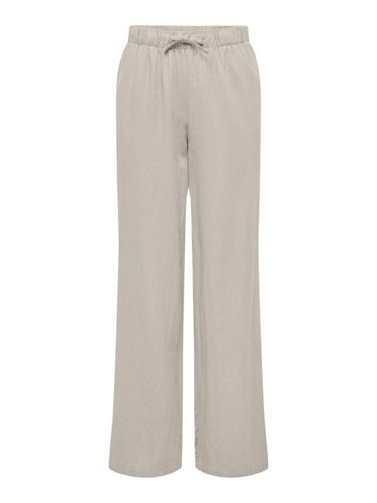 Only Caro Loose Fit Keten Viscos Kadın Pantolon 15291807 - 1