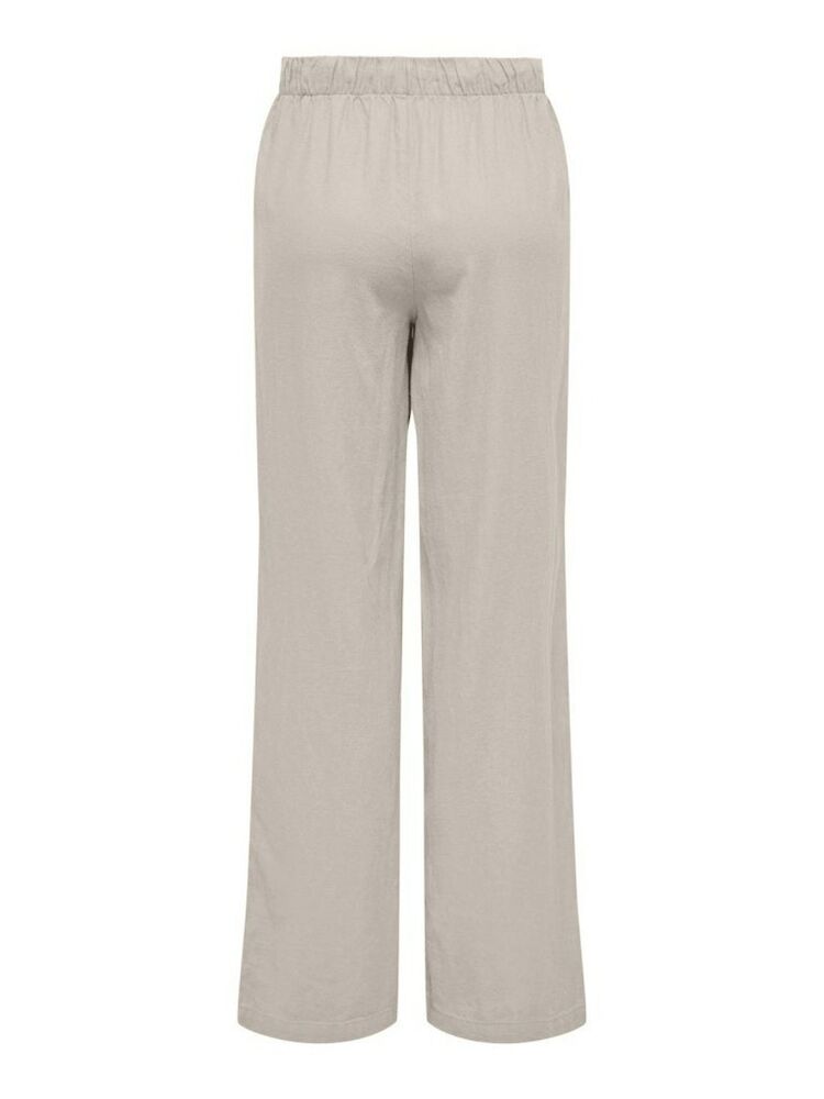 Only Caro Loose Fit Keten Viscos Kadın Pantolon 15291807 - 2